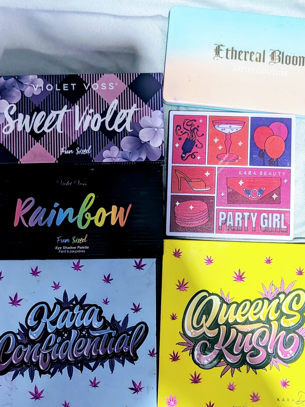 Variety Of Eyeshadow Palettes